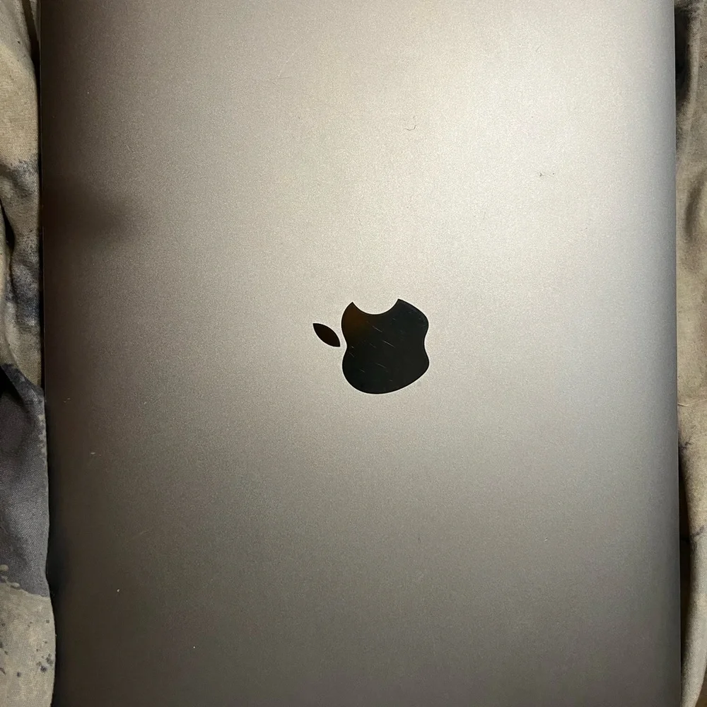 Apple Laptop in Sleek Gray Finish